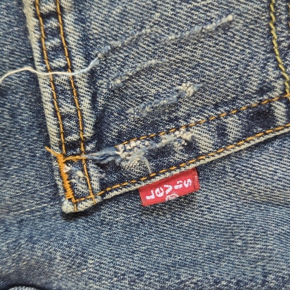 Levi's Classic Blue Denim Shorts32 W MRSP $50 - Picture 5 of 8